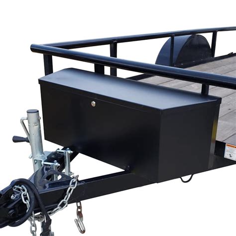 used steel trailer tongue box|best trailer tongue storage box.